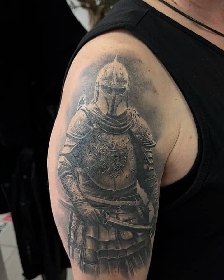 Medieval Armored Knight