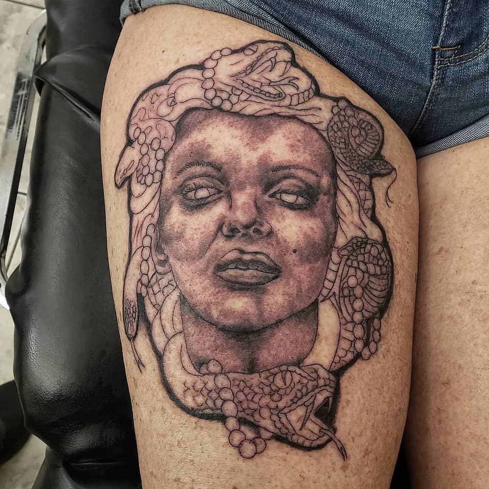 Medusa Muse Portrait