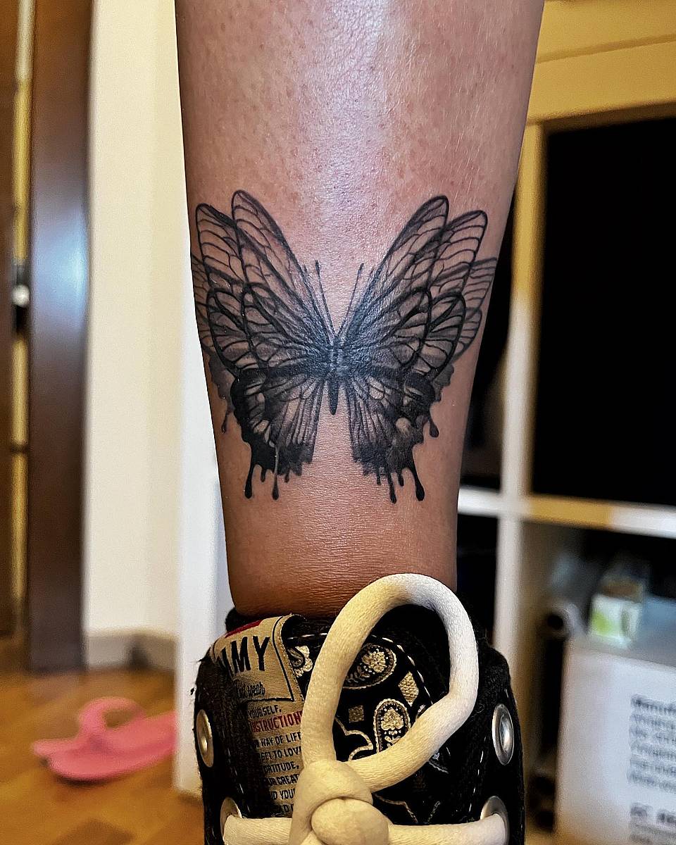 Melting Ink Butterfly
