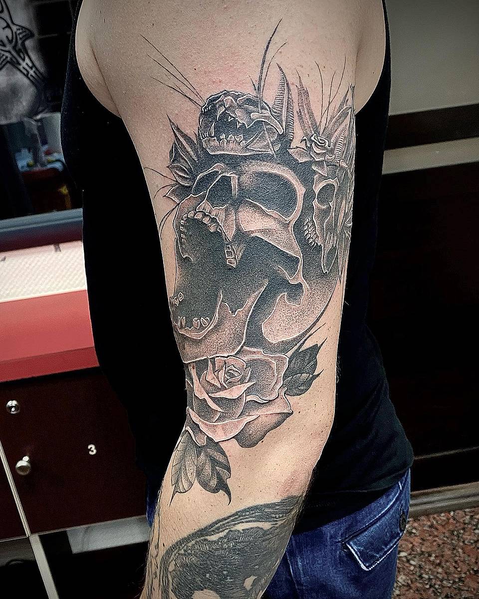 Memento Mori Rose