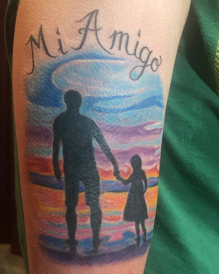 Mi Amigo Sunset Silhouette