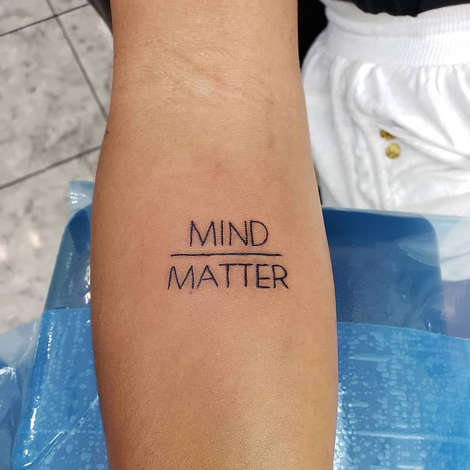 Mind Over Matter Typography