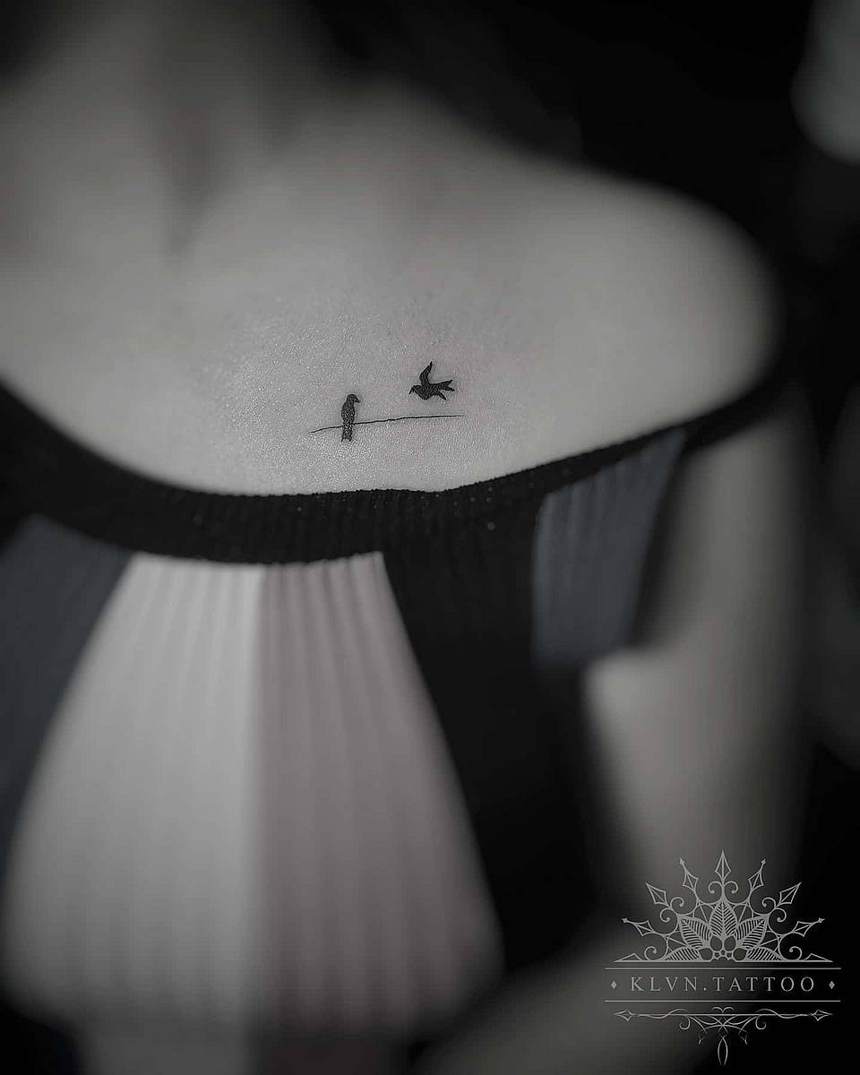 Minimal Birds on a Wire