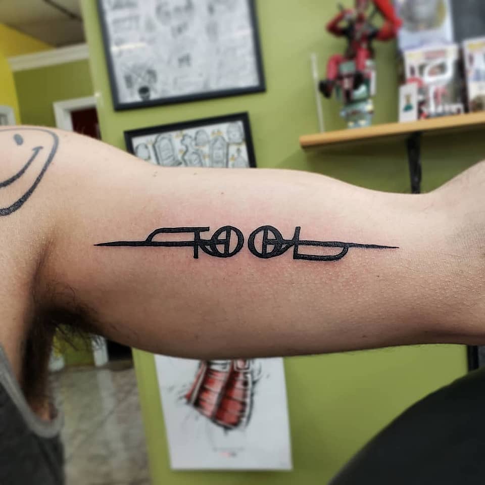 Minimalist TOOL Band Glyph