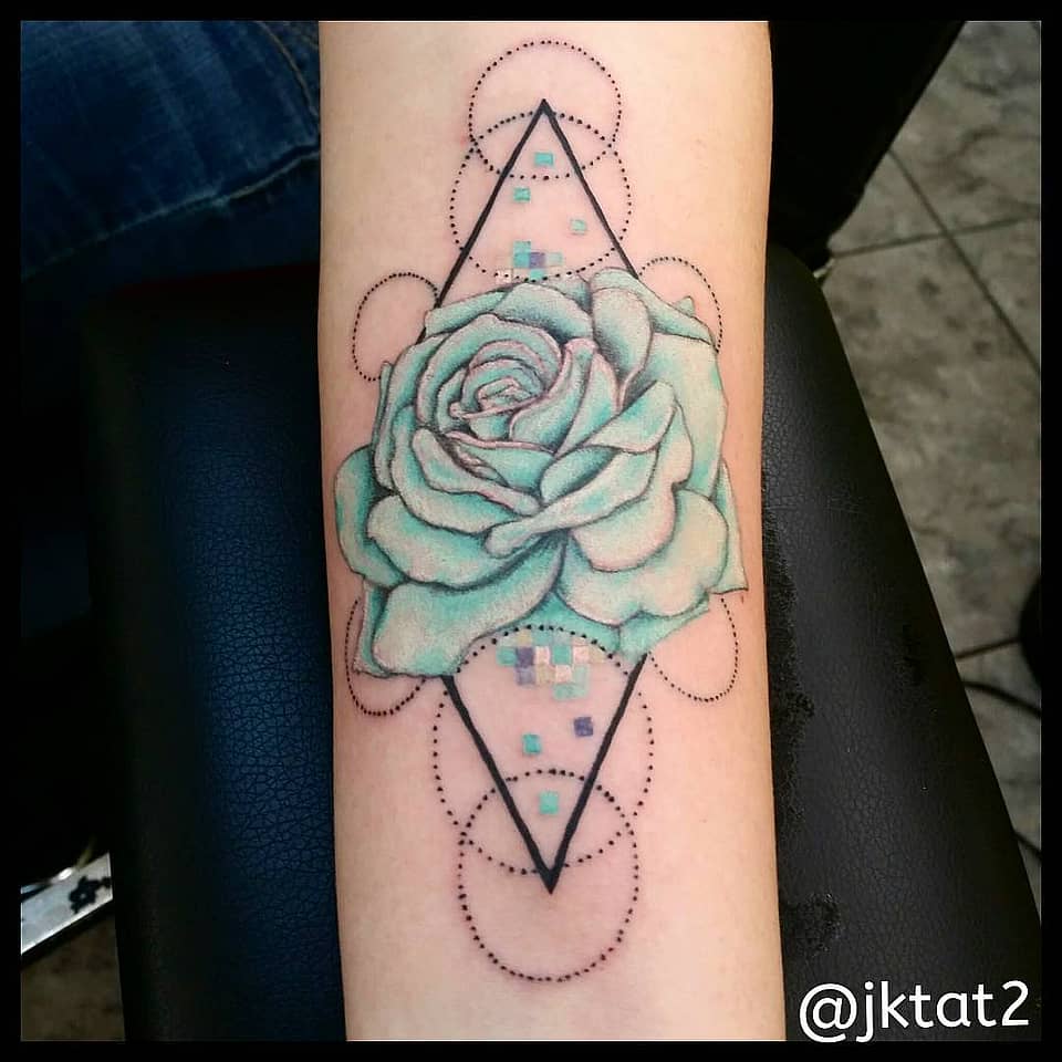 Mint Rose Geometry