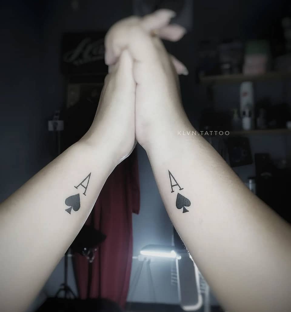 Mirrored Ace of Spades