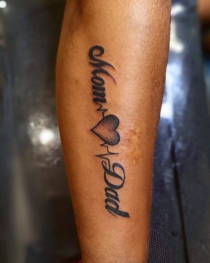Mom Dad Heartbeat Tribute