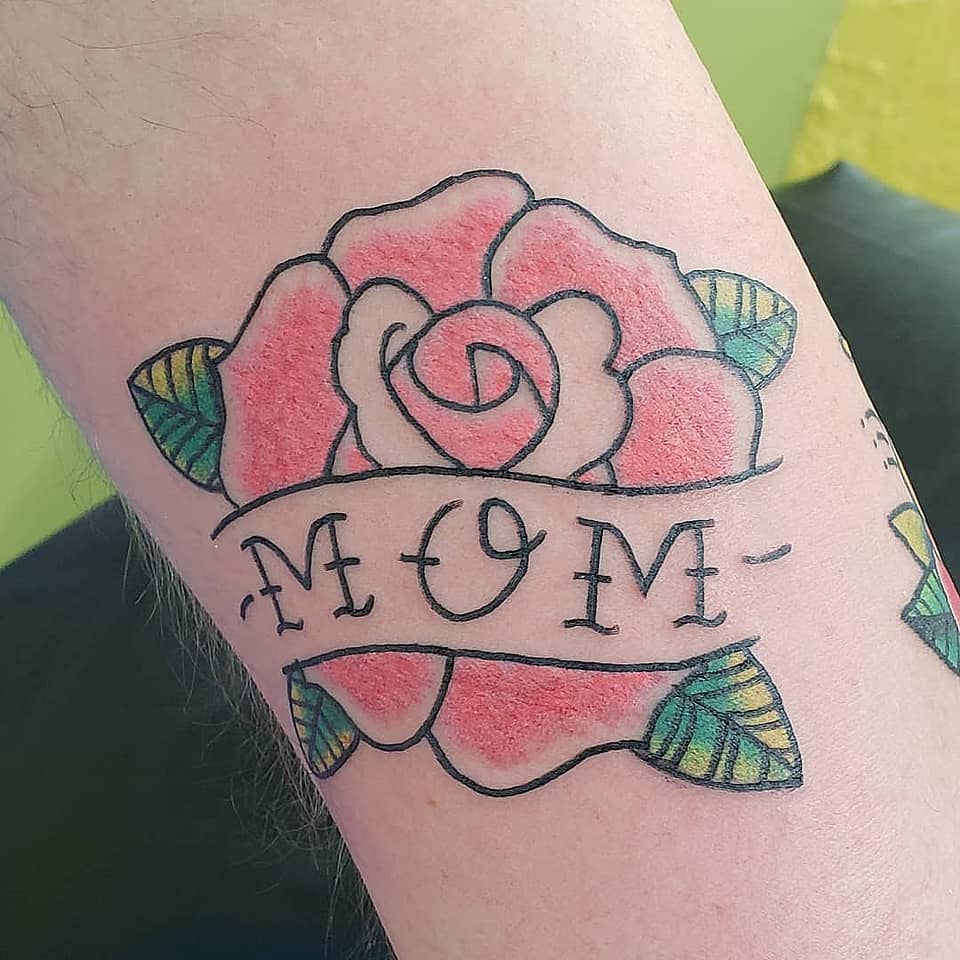 Mom Rose Banner