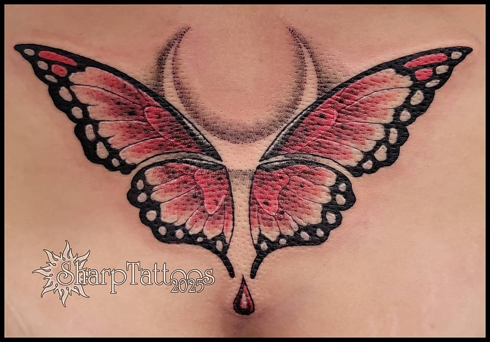 Moonlit Butterfly