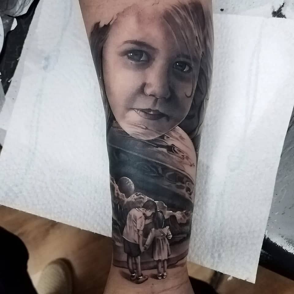 Moonlit Memory Portrait