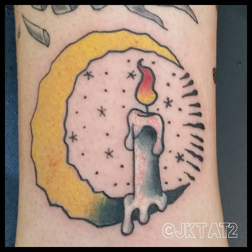 Moonlit Vigil Candle