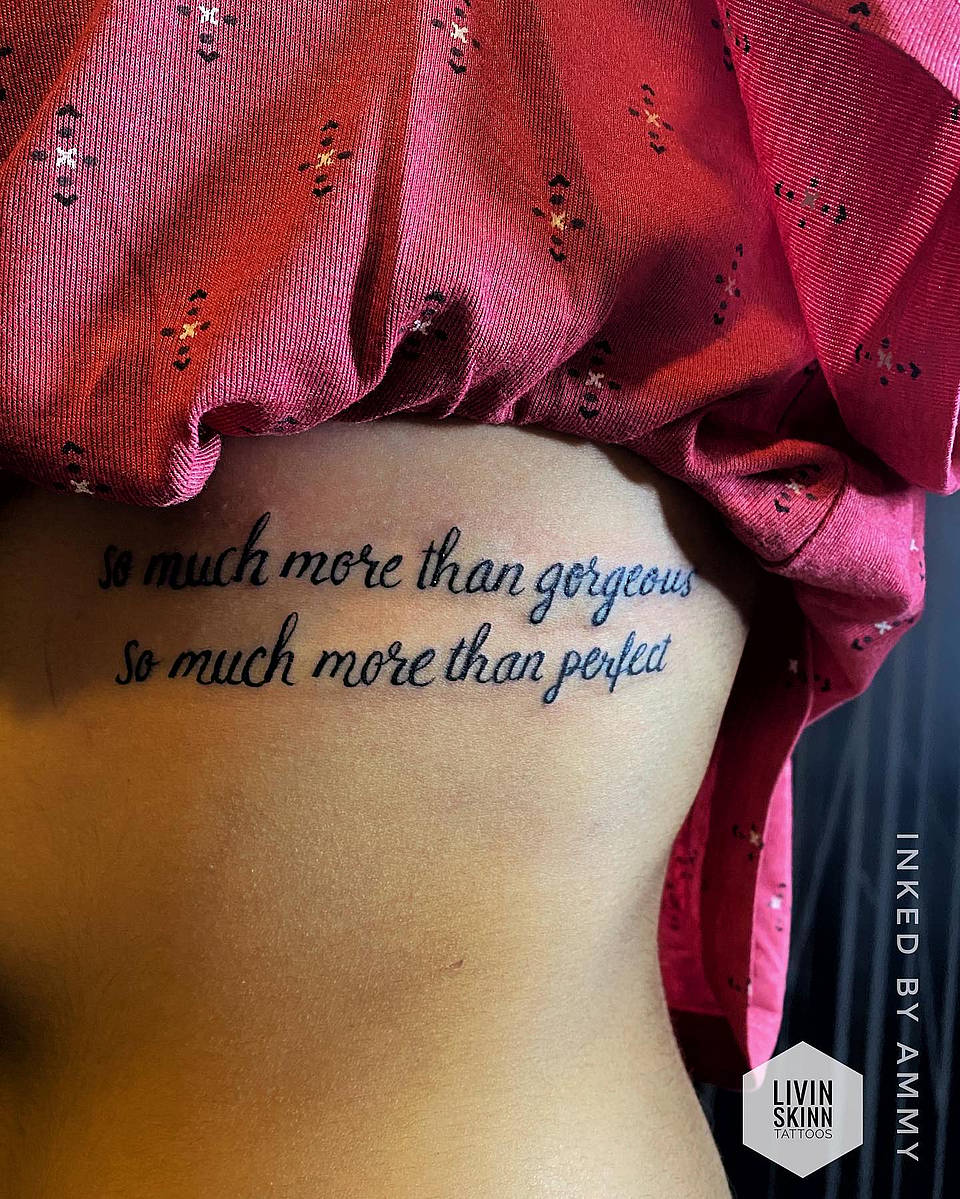 More Than Perfect Script