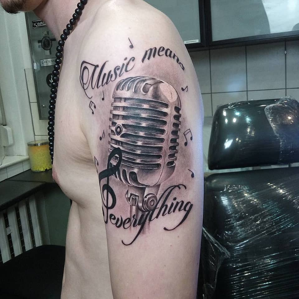 Music Means Everything Mic