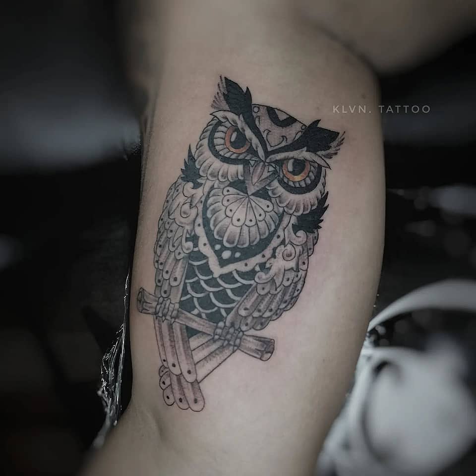 Mystic Ornamental Owl