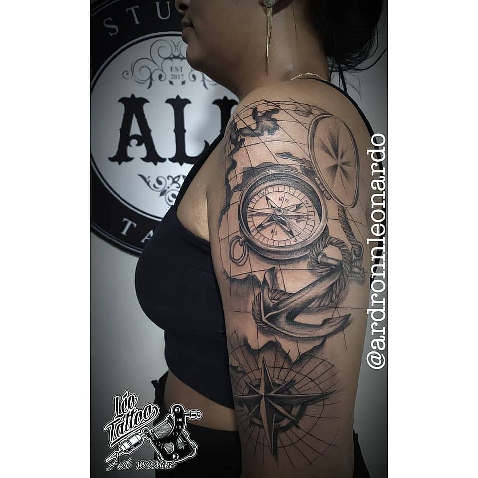 Navigator's Compass and Anchor
