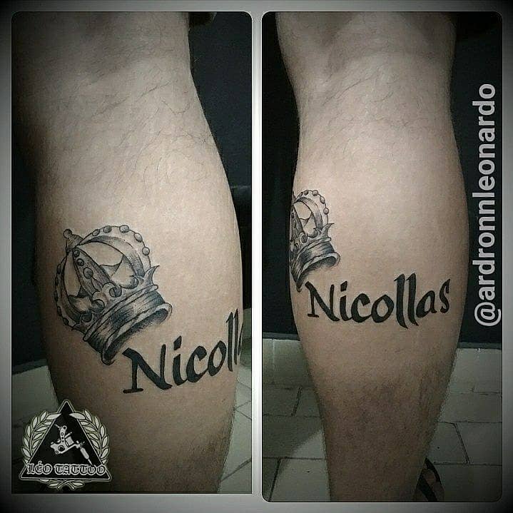 Nicollas Crown Tattoo