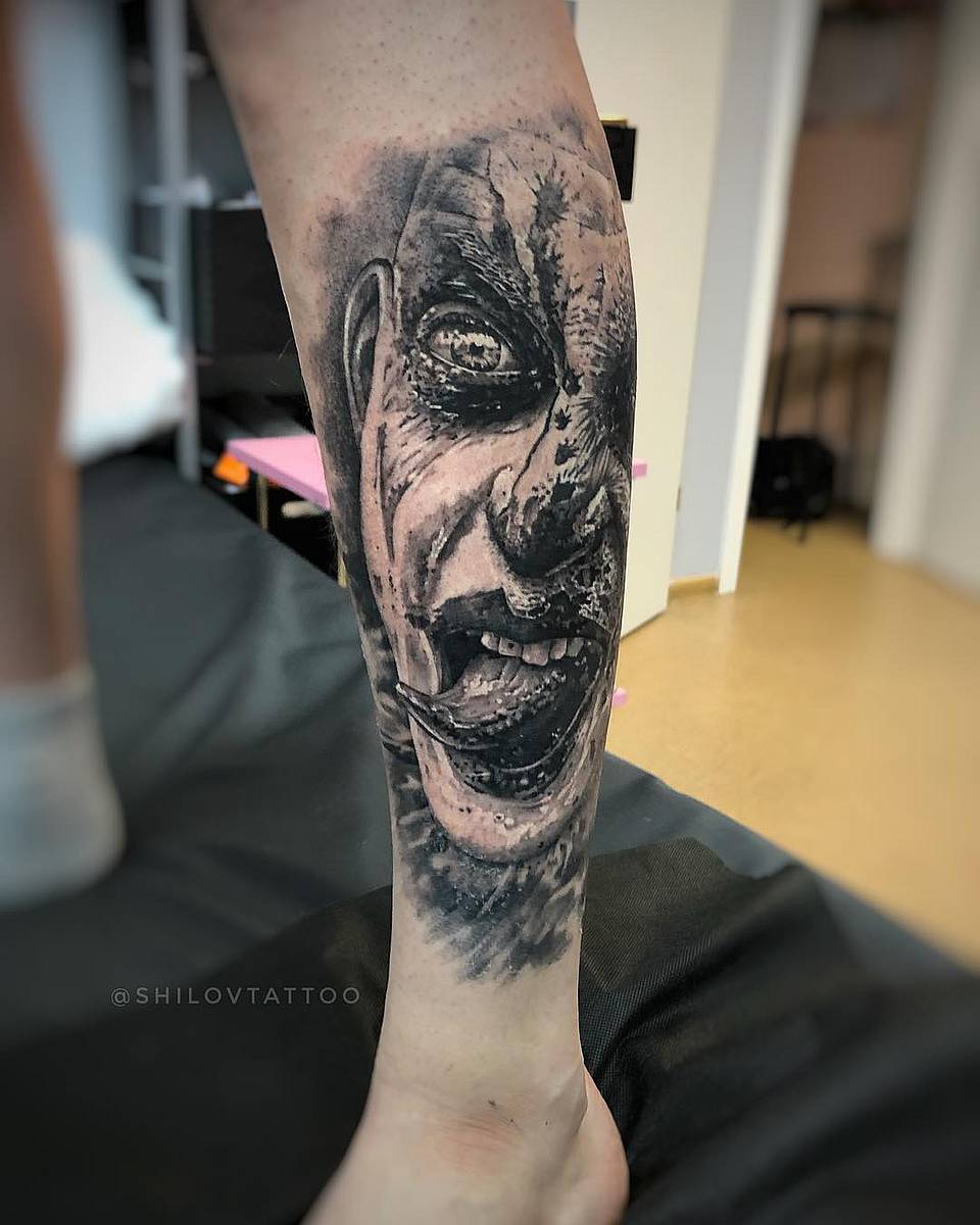 Nightmare Clown Portrait