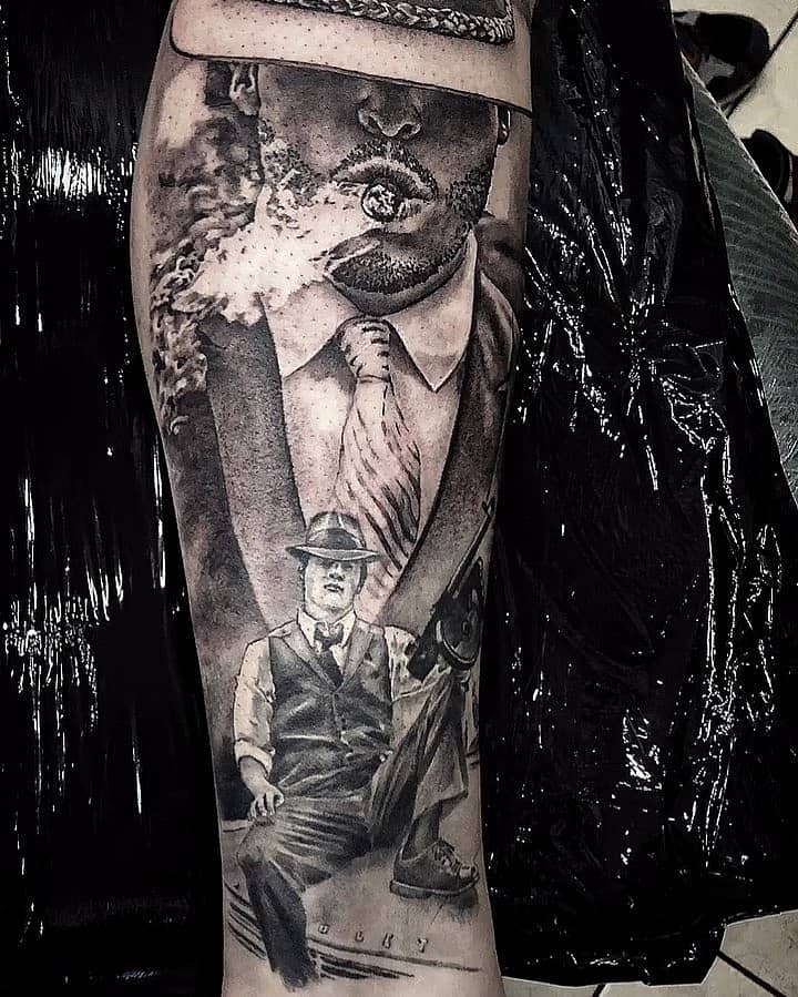Noir Gangster Smoke