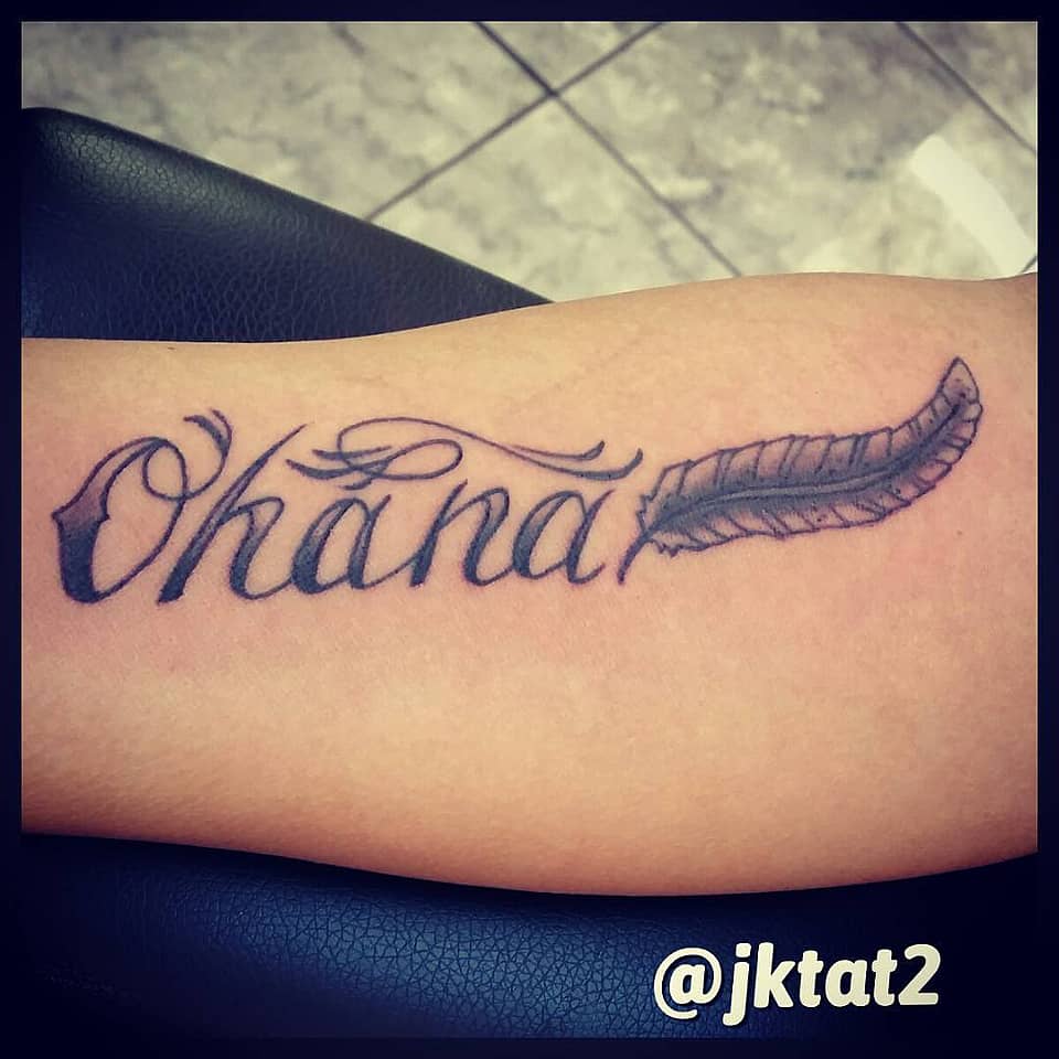 Ohana Script and Feather
