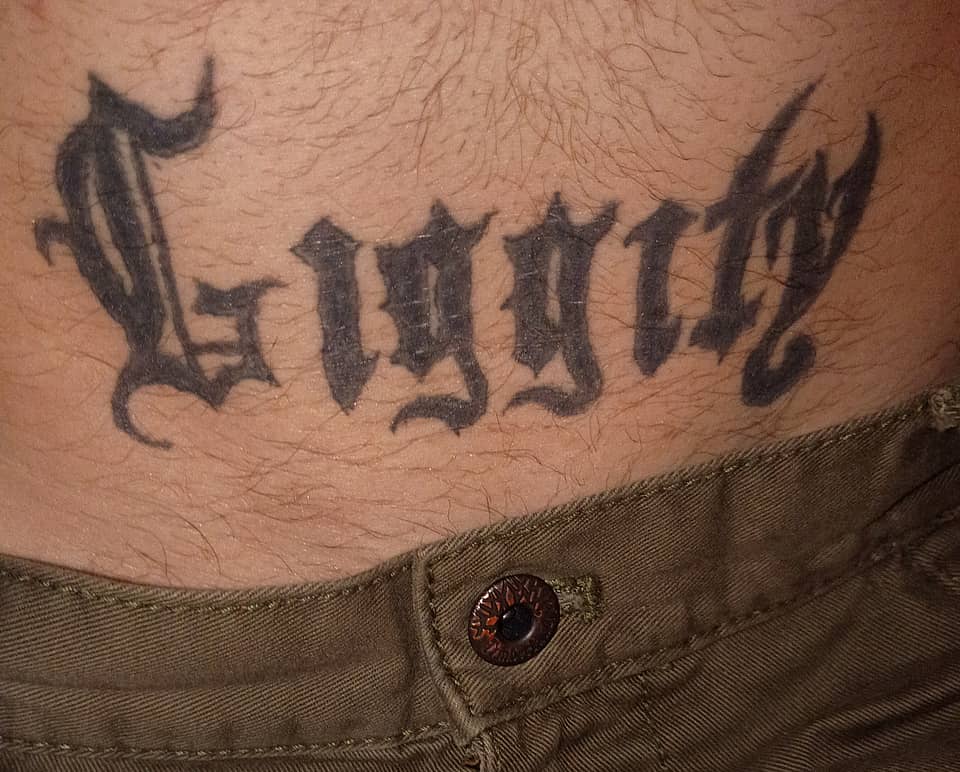 Old English "Giggity" Script