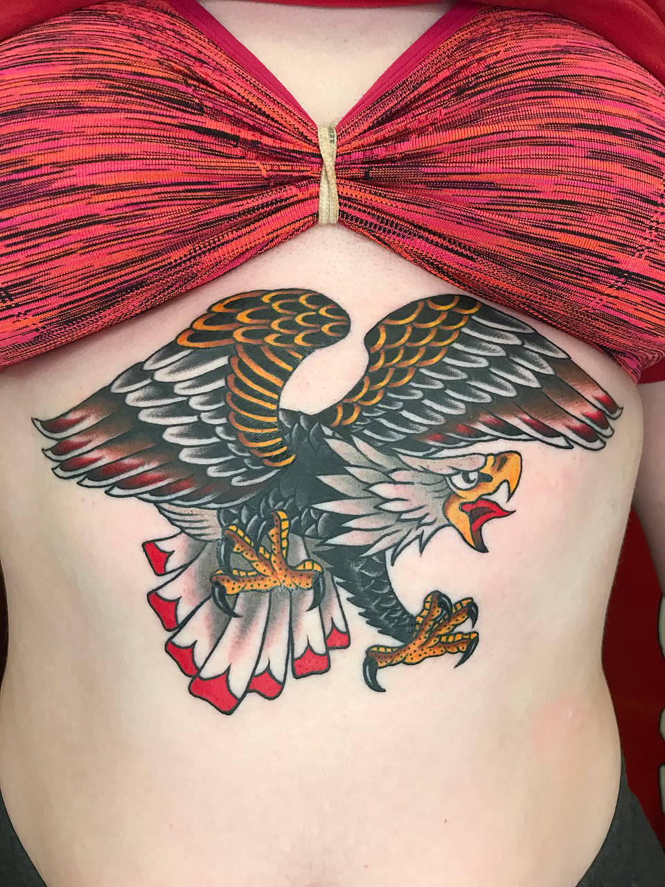 Old School Eagle Rib Piece