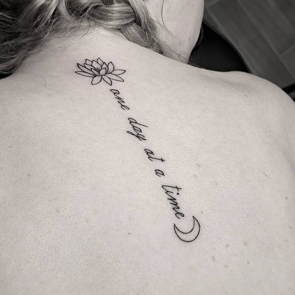One Day at a Time with Lotus and Moon