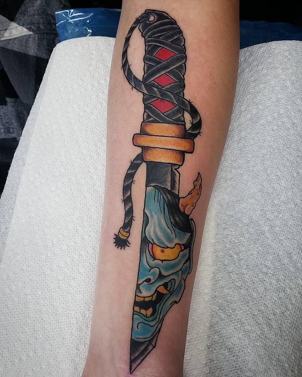 Oni Blade Reflection