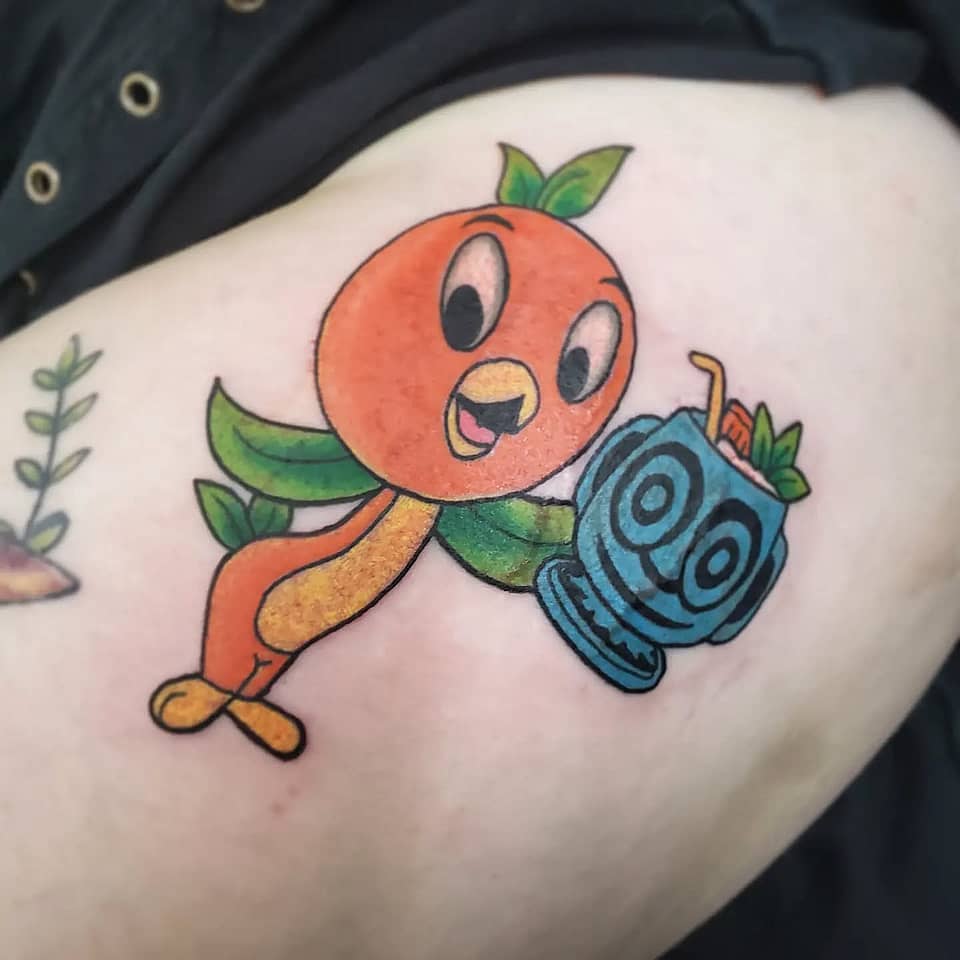 Orange Bird Tiki Cheers