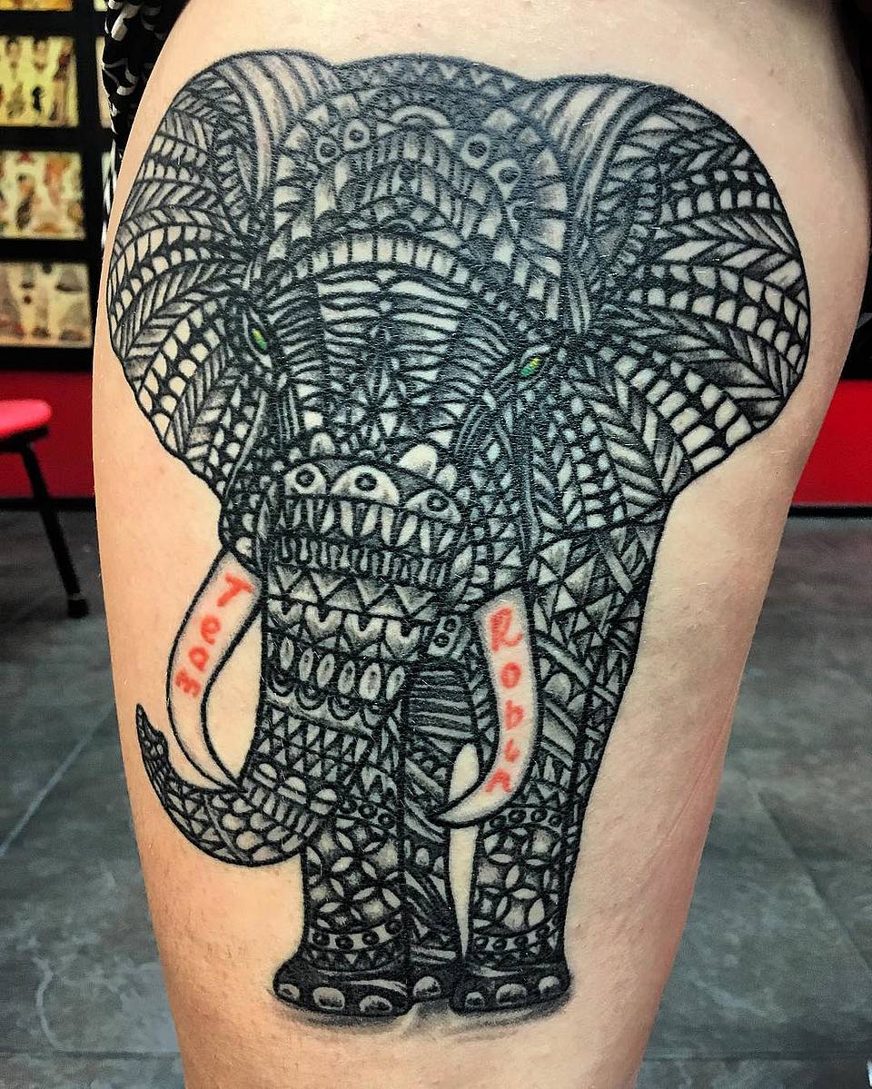 Ornamental Elephant Guardian