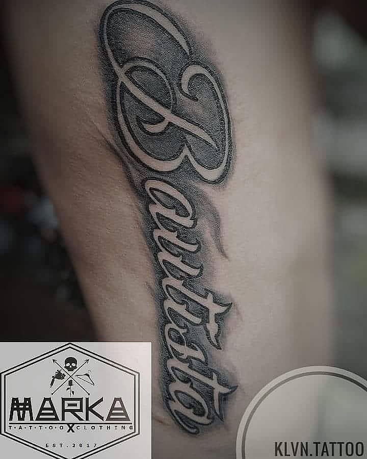 Ornamental Vertical Script