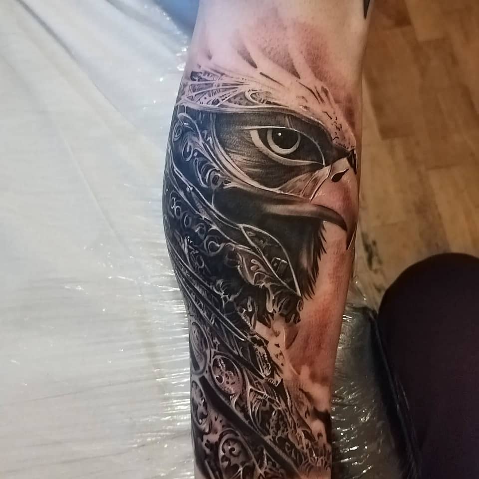 Ornate Biomechanical Eagle