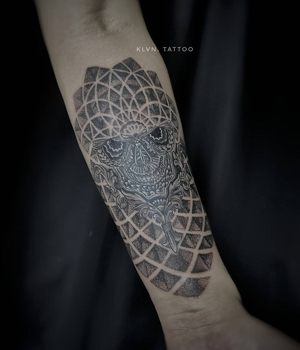 Ornate Mandala Skull