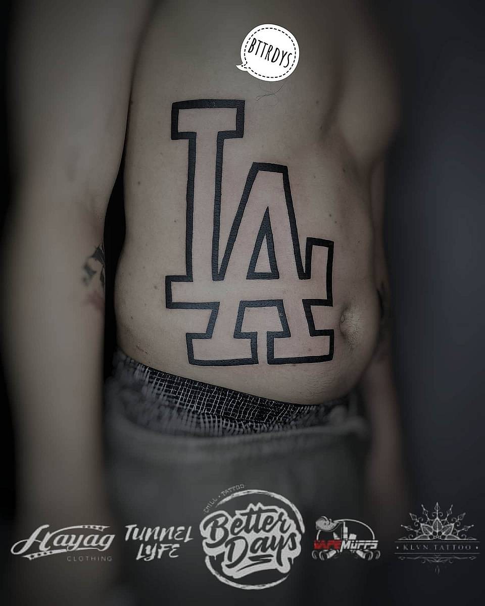 Oversized LA Logo