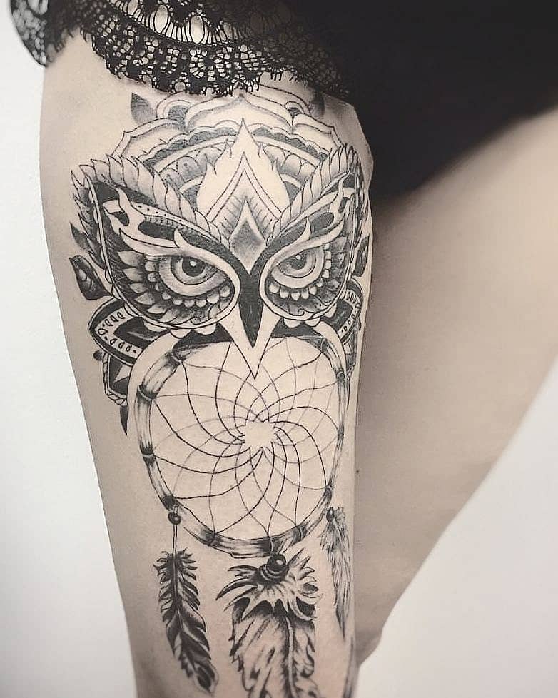 Owl Guardian Dreamcatcher