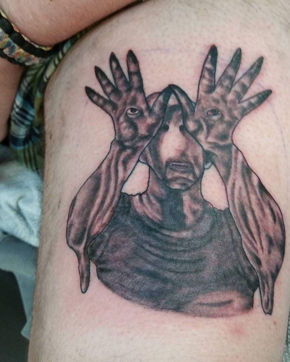 Pale Man Watcher