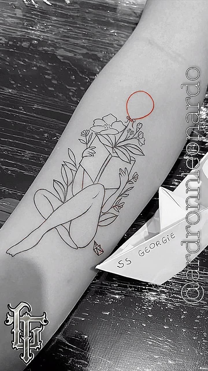 Paper Boat & Blooming Figure