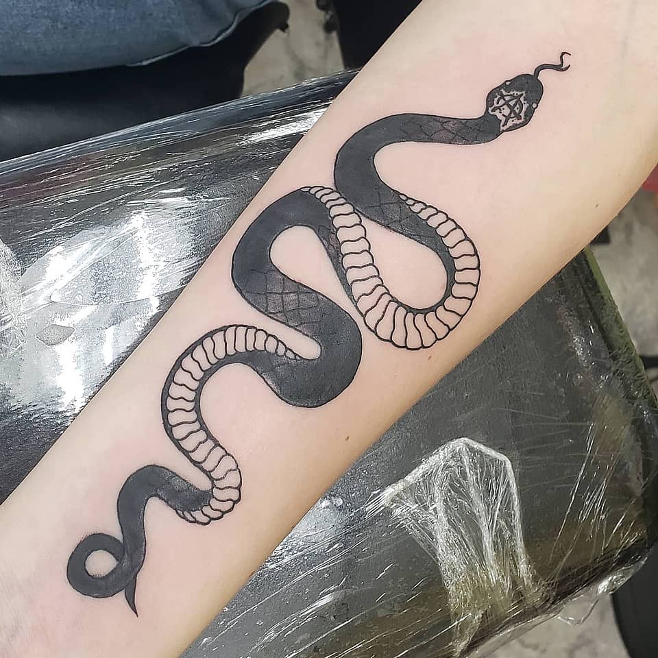 Pentagram Serpent