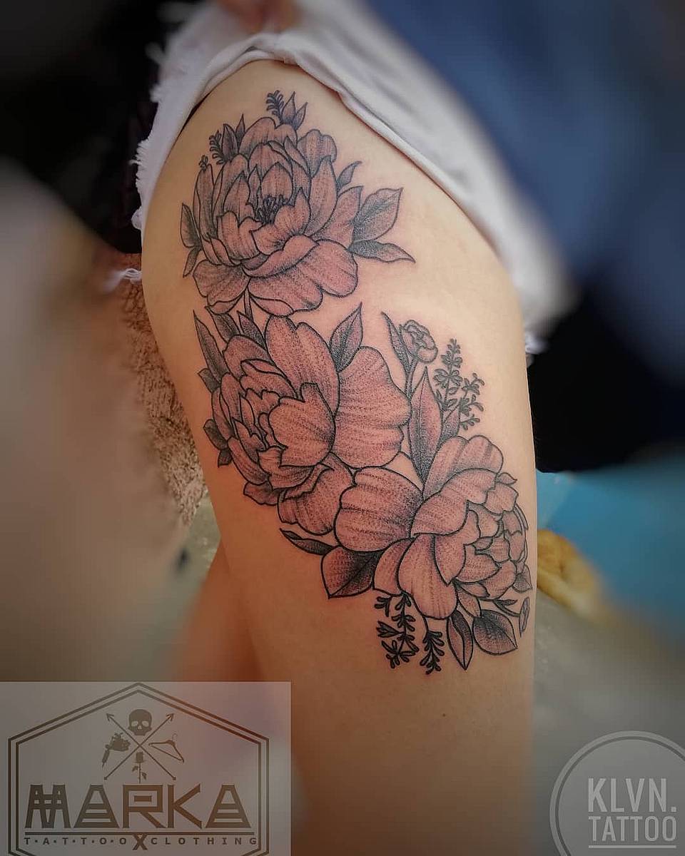 Peony Cascade