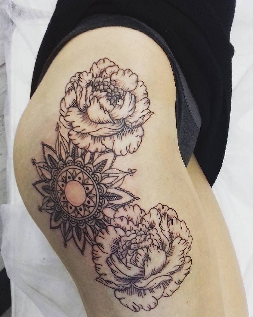 Peony Mandala Balance