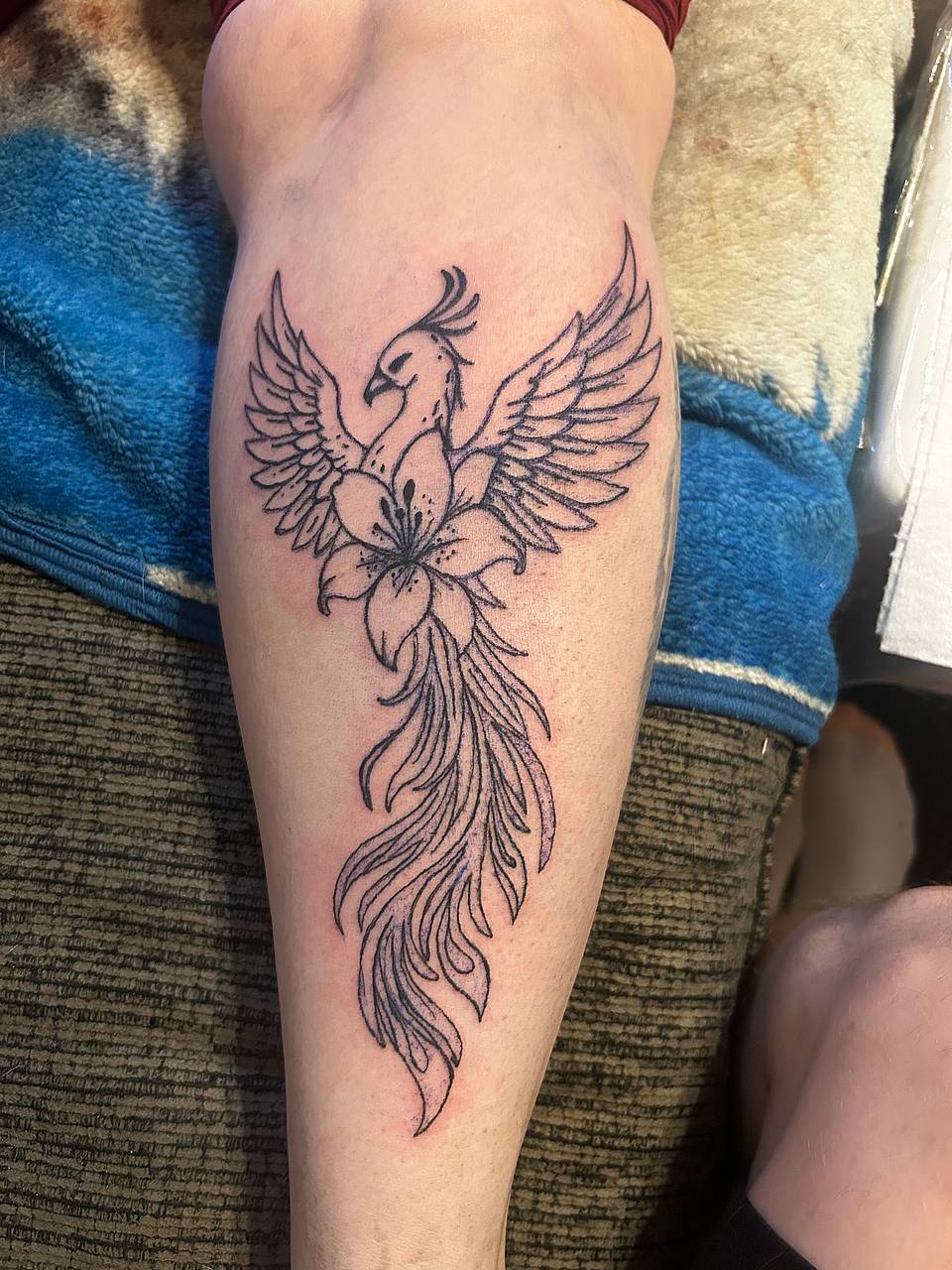 Phoenix with Lily