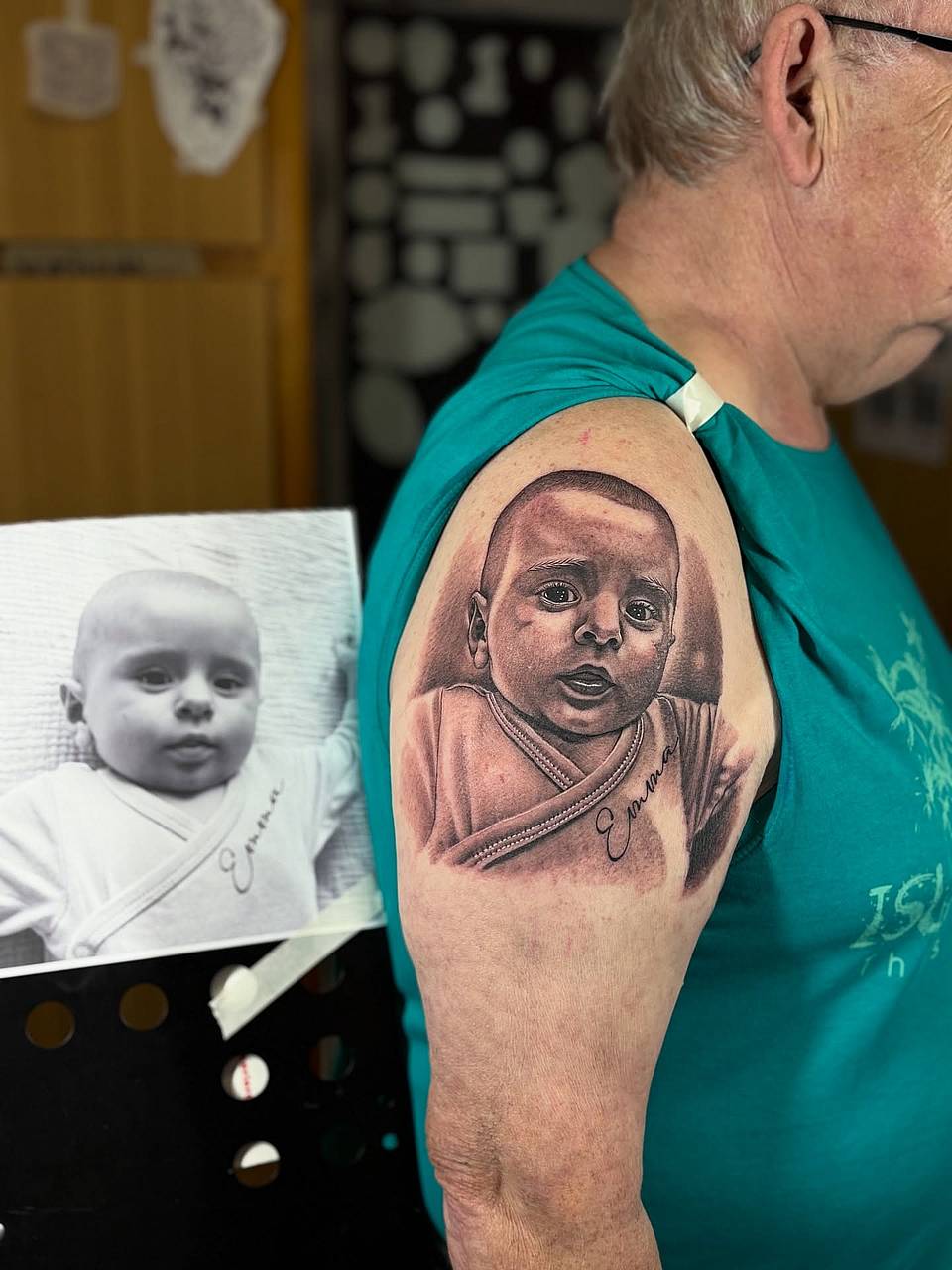 Photorealistic Baby Portrait