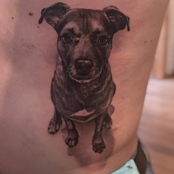 Photorealistic Dog Portrait