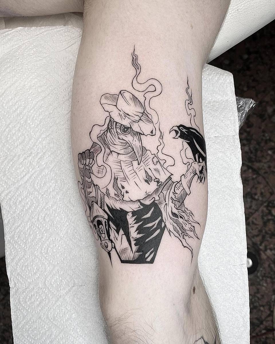 Plague Doctor & Raven