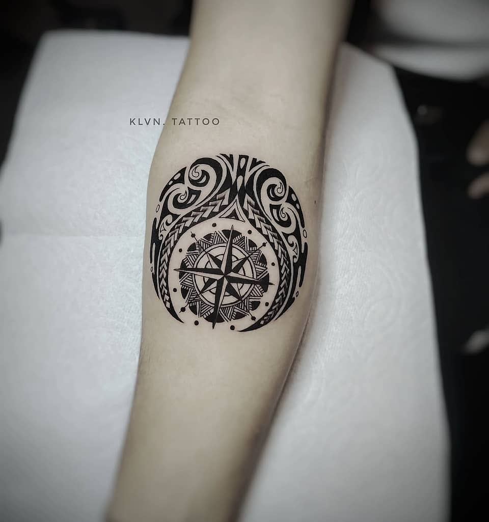 Polynesian Compass Mandala