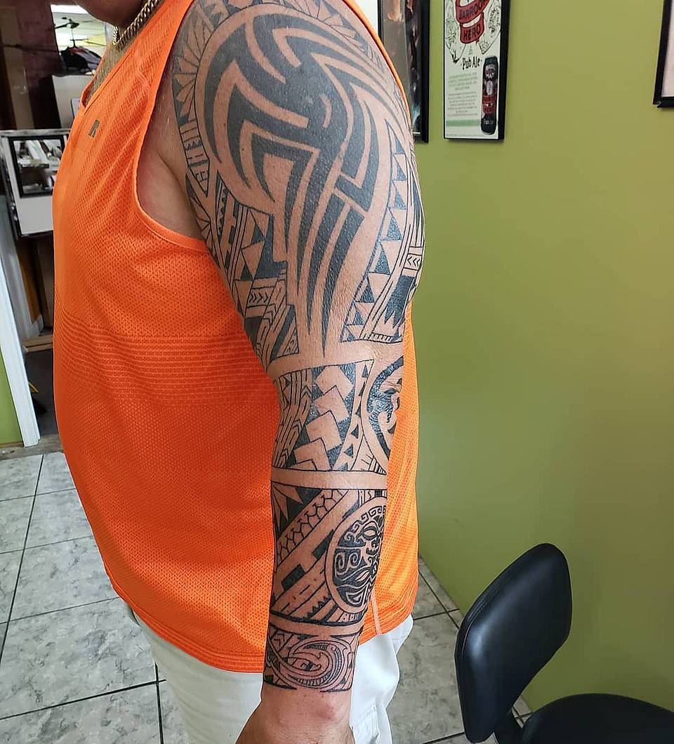 Polynesian Guardians Sleeve