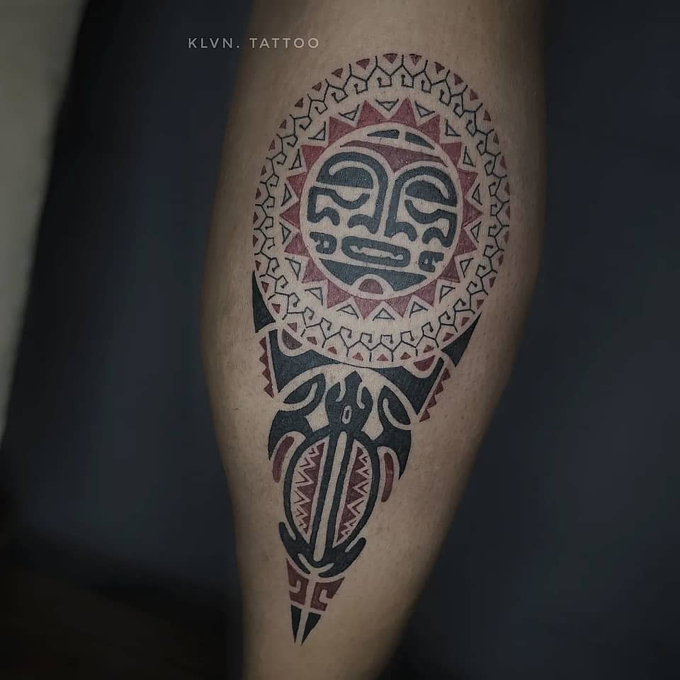 Polynesian Tiki Sun Spear