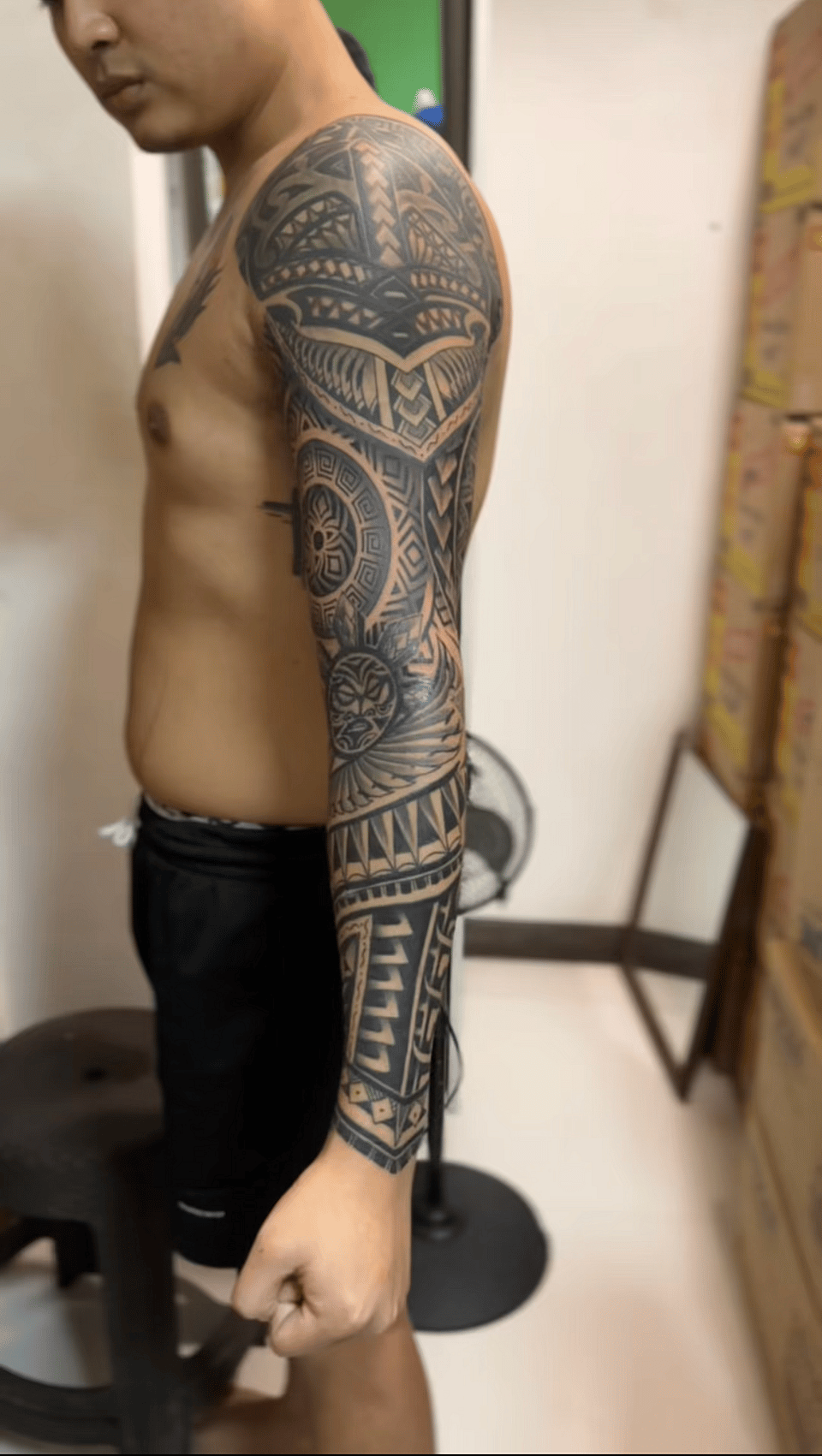 Polynesian Tribal Full Sleeve