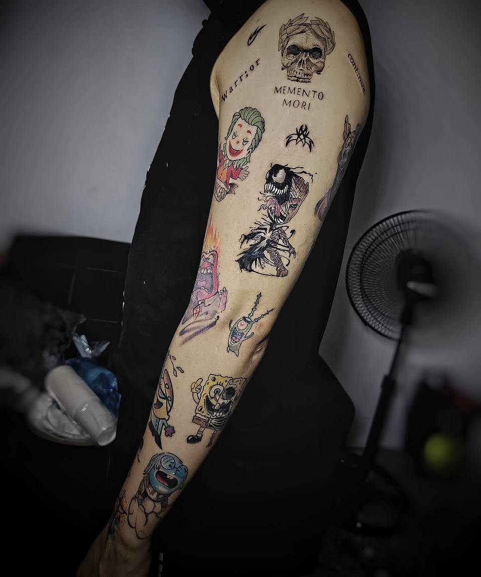 Pop-Culture Mashup Sleeve