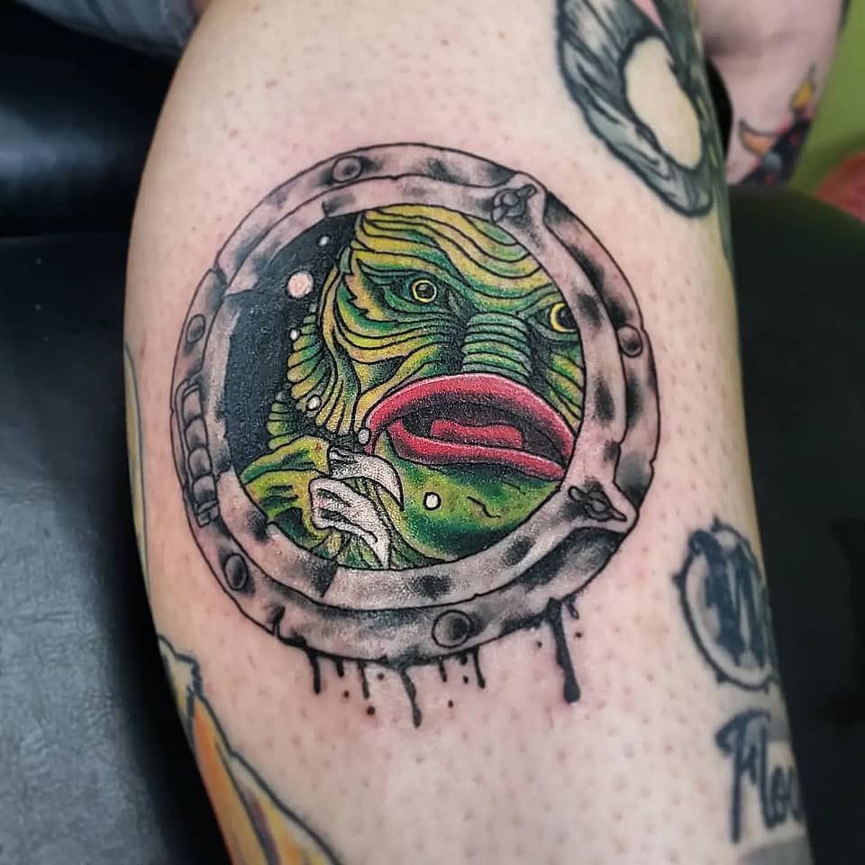 Porthole Peek: Creature from the Lagoon