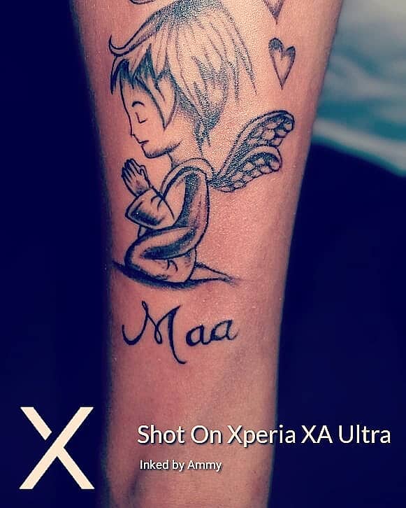 Praying Angel for Maa
